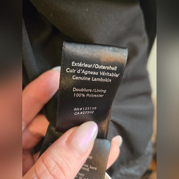 NWOT MACKAGE ARITZIA Kenya Moto Biker Black Leather Jacket - Picture 11 of 11